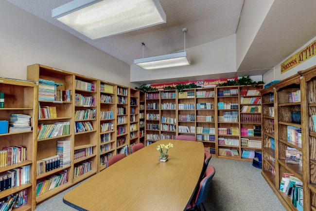 Renaissance Community Prep library