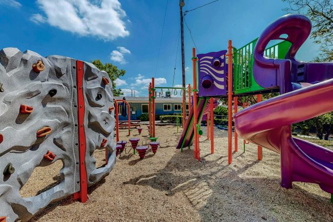 Playground on campus